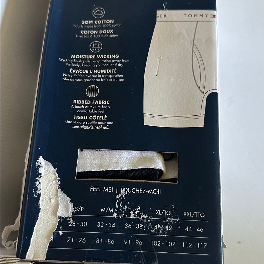 NWT Tommy Hilfiger Men's Boxer Briefs - Navy, White, Forest Green - Picture 5 of 6